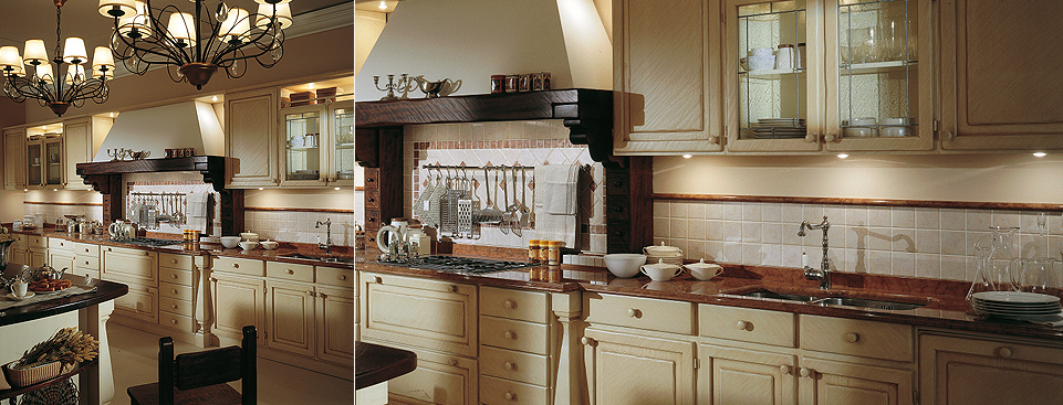 Products - Kitchens -  Mobili Rustici - Croce Giovanni & Figlio 