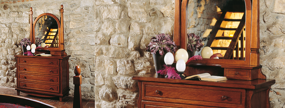 Products - Bedrooms - Chest of drawers with misrror -  Solid standard - Croce Giovanni & Figlio