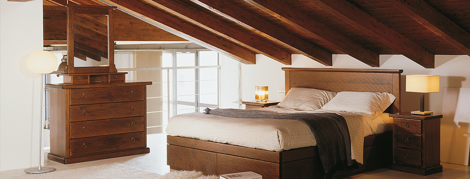 Prodotti - Zona notte - Penthouse bedroom -  Mobili Rustici - Croce Giovanni & Figlio 